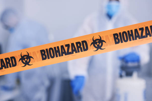 Professional Infectious Disease Decontamination technician working in Byron, CA
